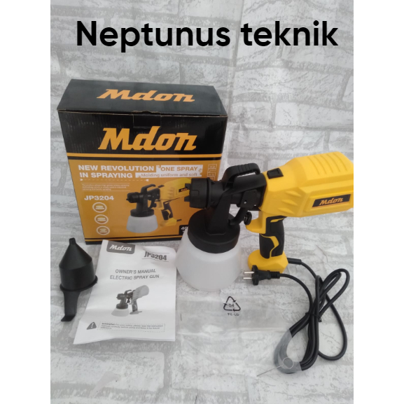 Semprotan cat listrik SPRAYGUN ELEKTRIK EDON ED11-3204 EDON ED11-3204 SPRAYGUN ELEKTRIK SEMPROTAN CA