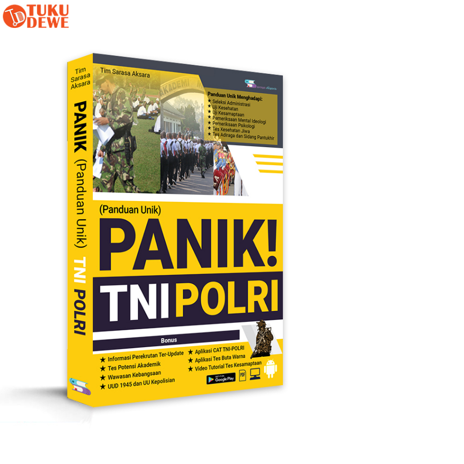 Buku Tes TNI POLRI - PANIK  (Panduan Unik) TNI POLRI 2023 2024