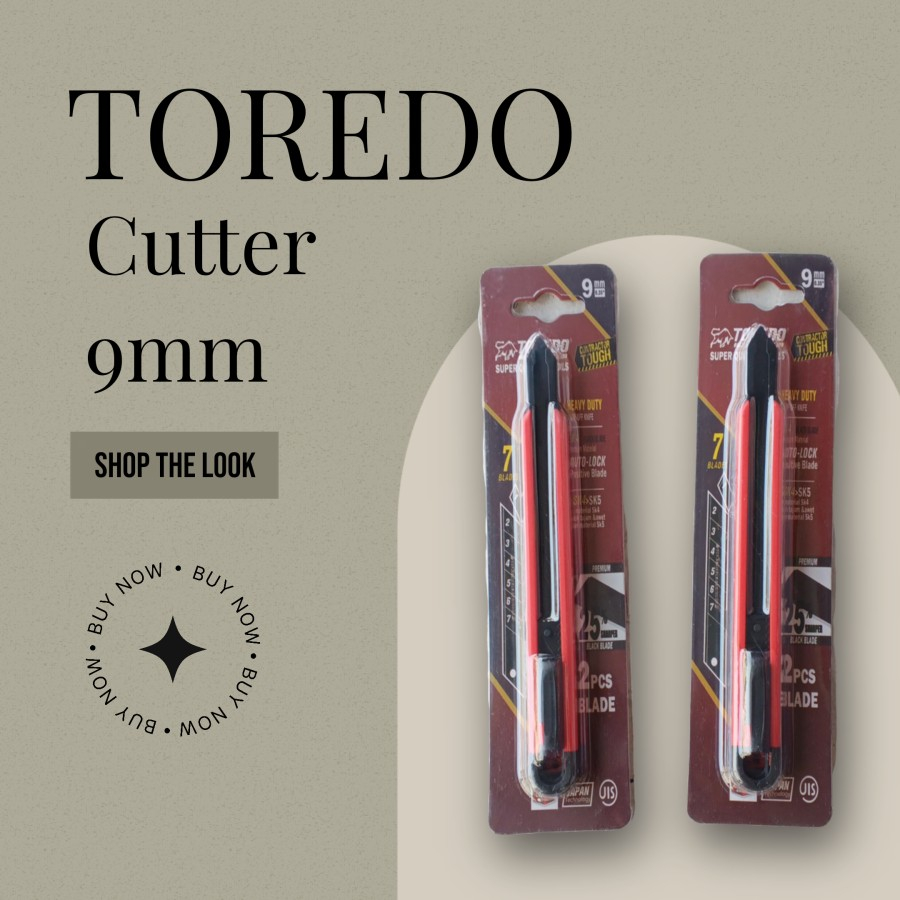 

TOREDO CUTTER 9MM Super quality tools