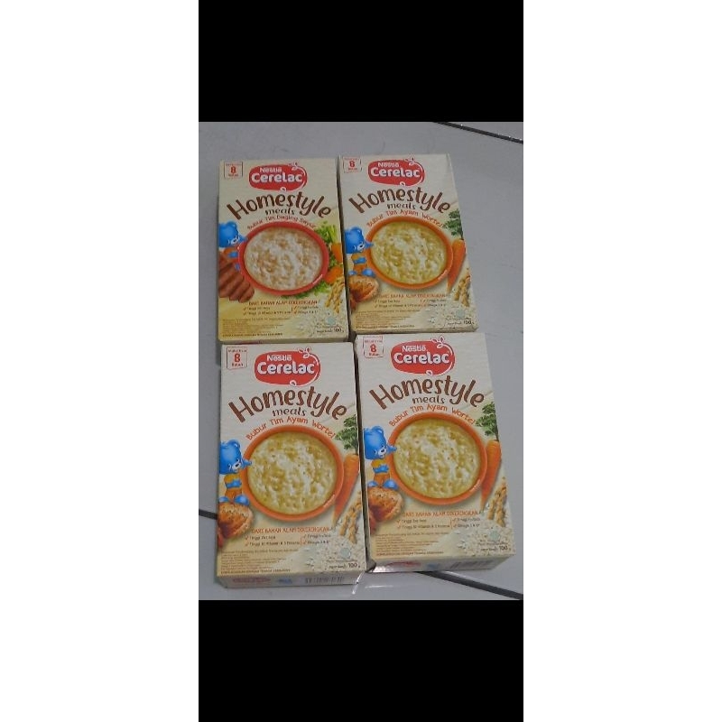 NESTLE CERELAC Homestyle Meals Bubur Bayi Tim
