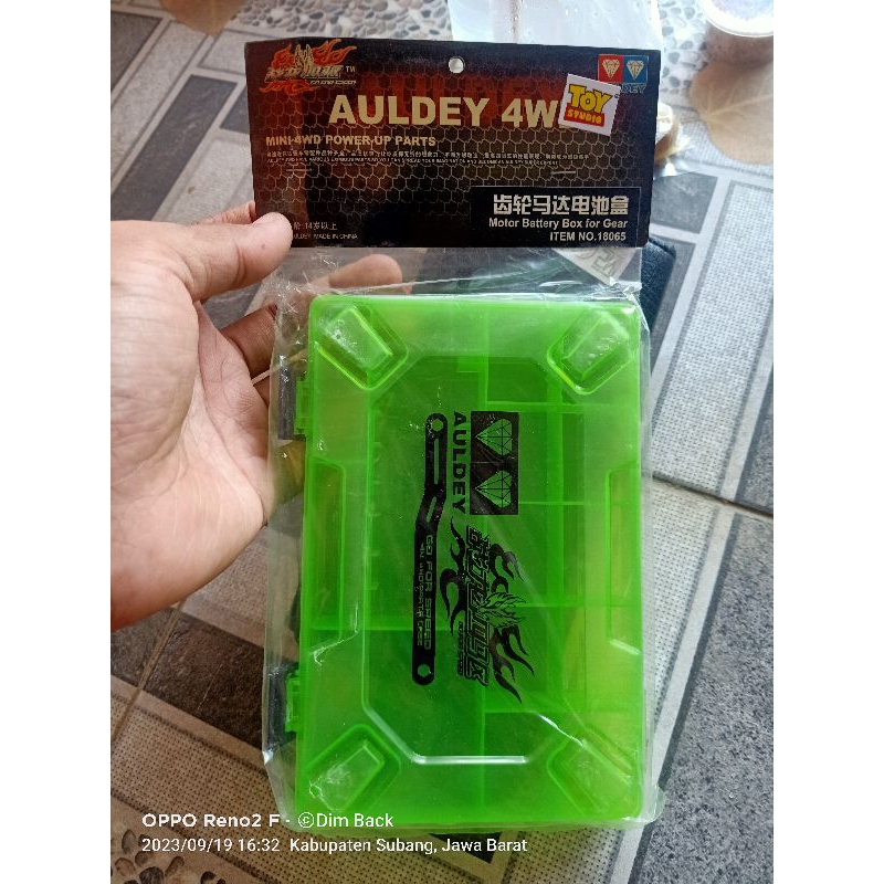 Auldey 18065 Kotak Dinamo Motor Baterai Battery Box Part & Gear