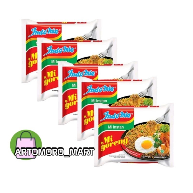 

Indomie goreng paket isi 5pcs