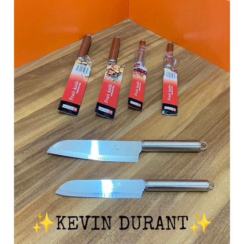 ( KD1 ) Pisau Gagang Stainless Happi Bird 23cm / Pisau gagang Stainless Happi Bird 26cm