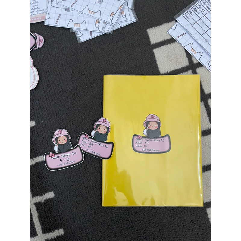 

Stiker Buku/Stiker Lucu