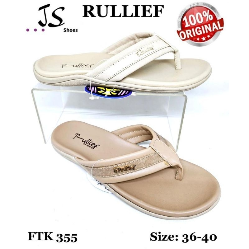 RULLIEF FTK 355 - SANDAL JEPIT CASUAL WANITA DEWASA MERK RULLIEF ORIGINAL