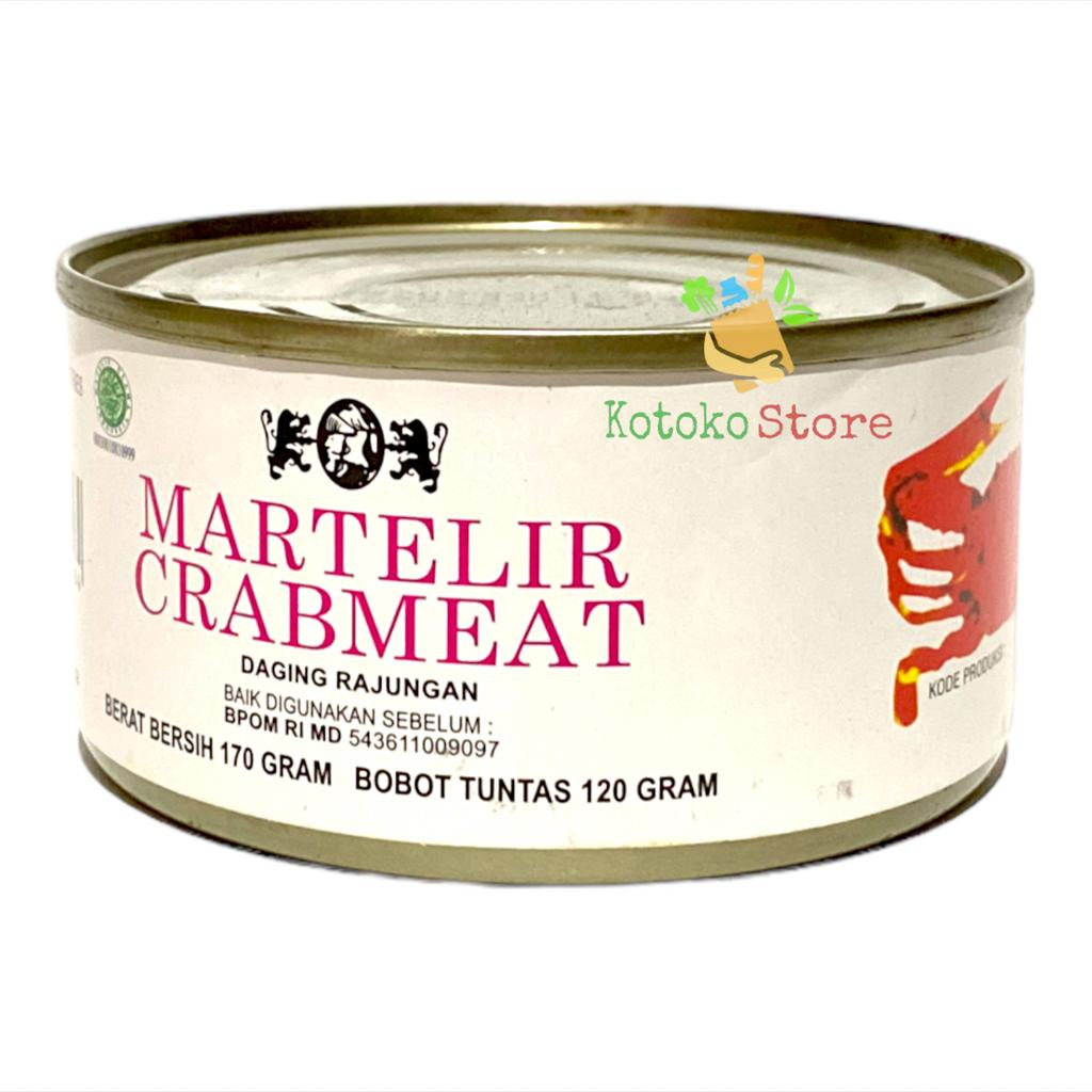 

Martelir Crabmeat / Daging Kepiting Kaleng 170gr