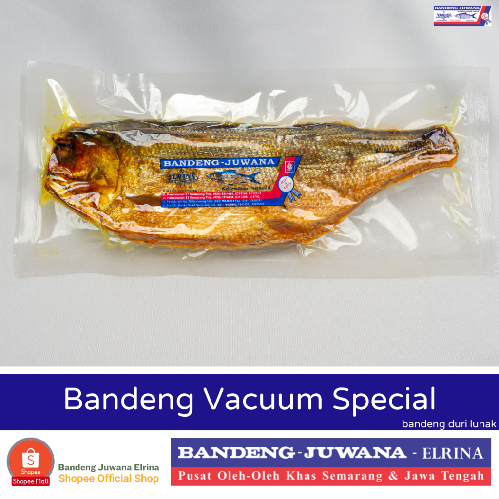 BJ Elrina Bandeng Vacuum Special 1kg merek Bandeng Juwana Elrina