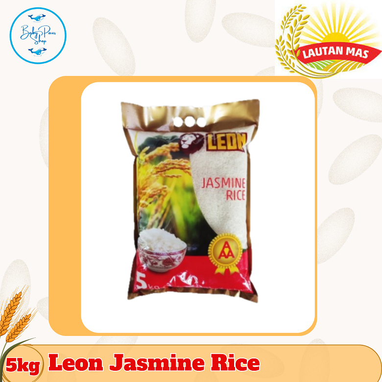 

Beras Leon Jasmine merahI BabyPausShop I Beras
