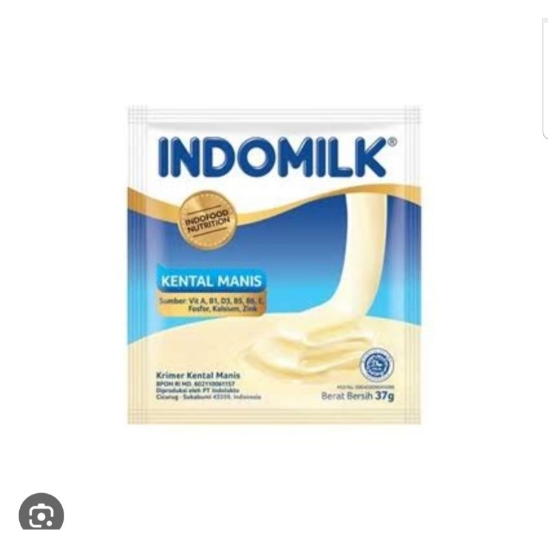 

indomilk 37 gr ( 1 set isi 6 bks)