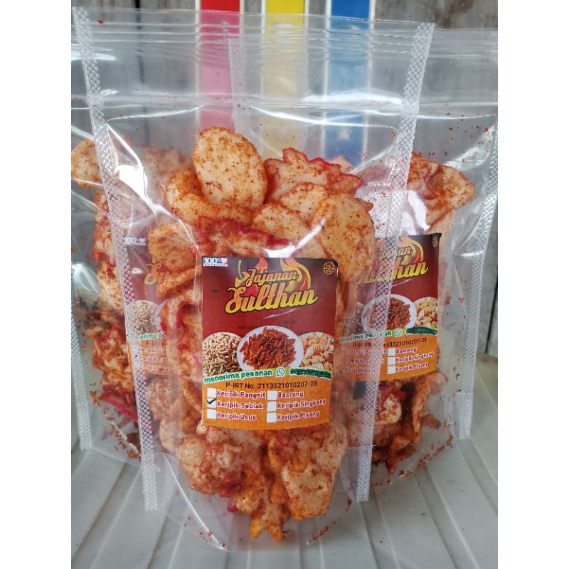 

Krupuk seblak pedas kencur 100g