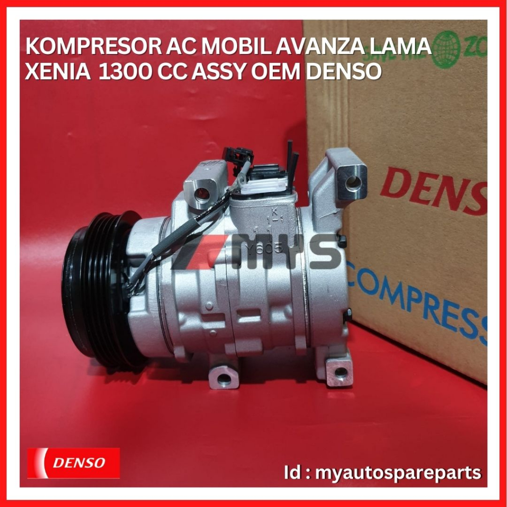 KOMPRESOR AC Mobil TOYOTA Avanza Lama Xenia 1300 COMPRESSOR ASSY OEM DENSO