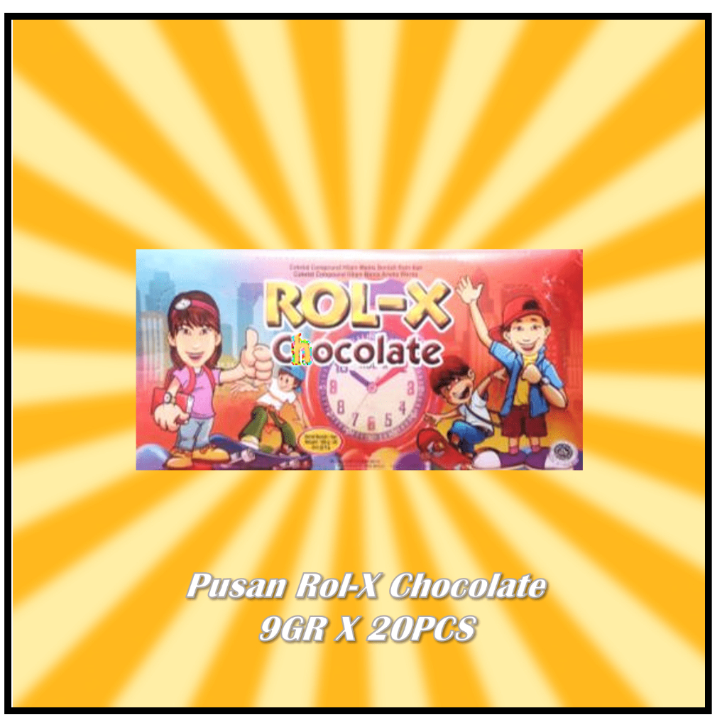 

Pusan rol-X chocolate 9GR X 20PCS