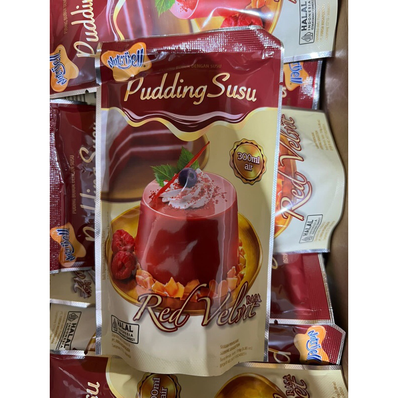 

Nutrijell Pudding Susu Red Velvet 110 gr