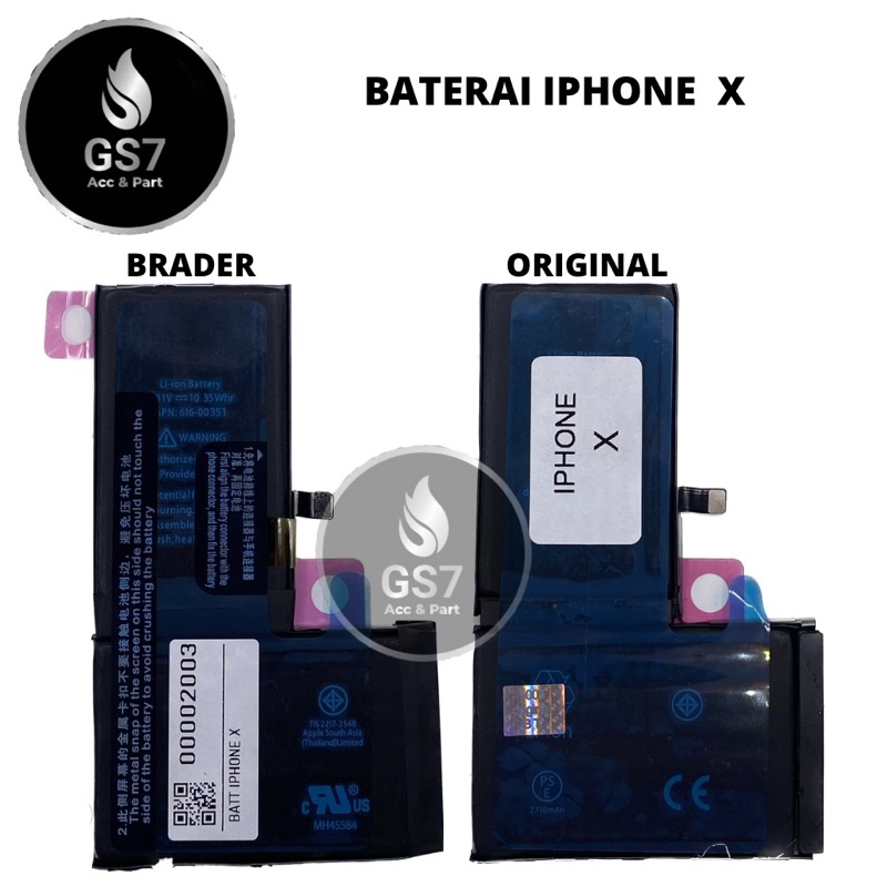 BATERAI IPHONE X / 10