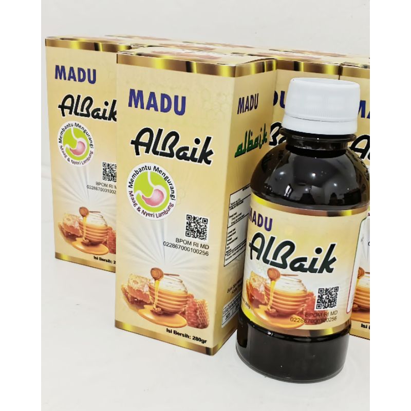 Madu Albaik Spesial Pencernaan Halal