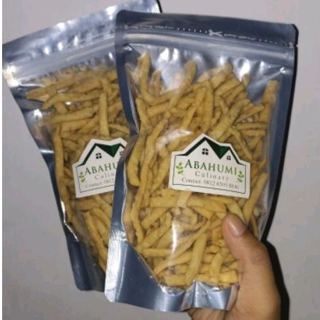 

Stik Bawang Pangsit | 125gr Pangsit Renyah Gurih Rasa Original Bawang Putih Sledri Home Made