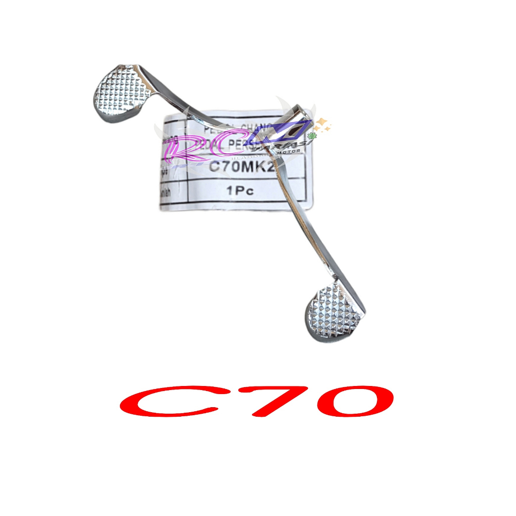 Pedal perseneling operan gigi Honda C70 pedal kopling top berkualitas