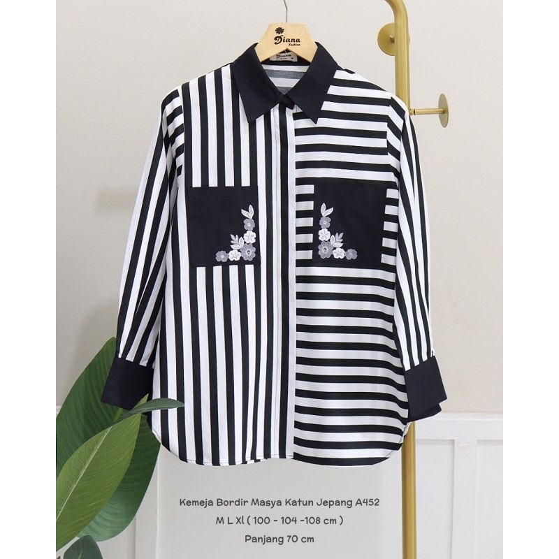Atasan Kemeja Wanita - Kemeja Masya DNA BG166