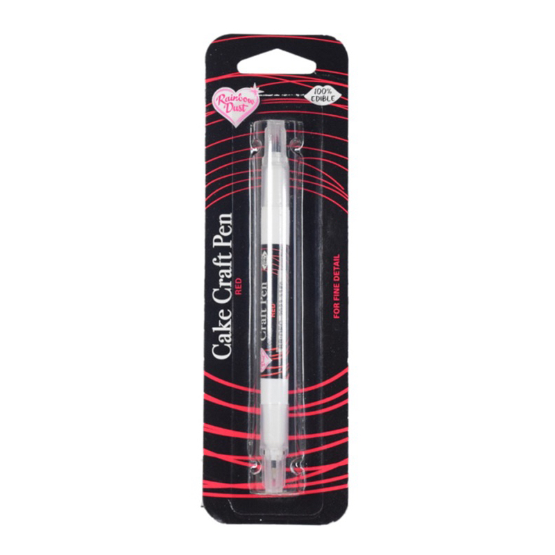 

Rainbow Dust Food Art Pen Edible - Red (Merah)