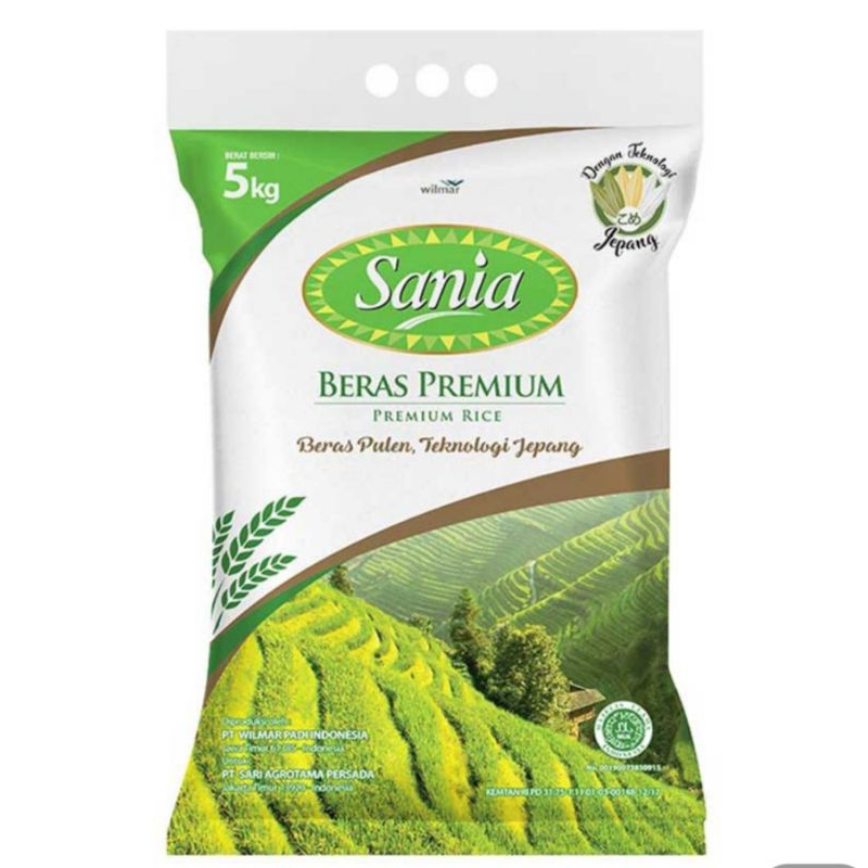 

Beras Premium Sania 5kg