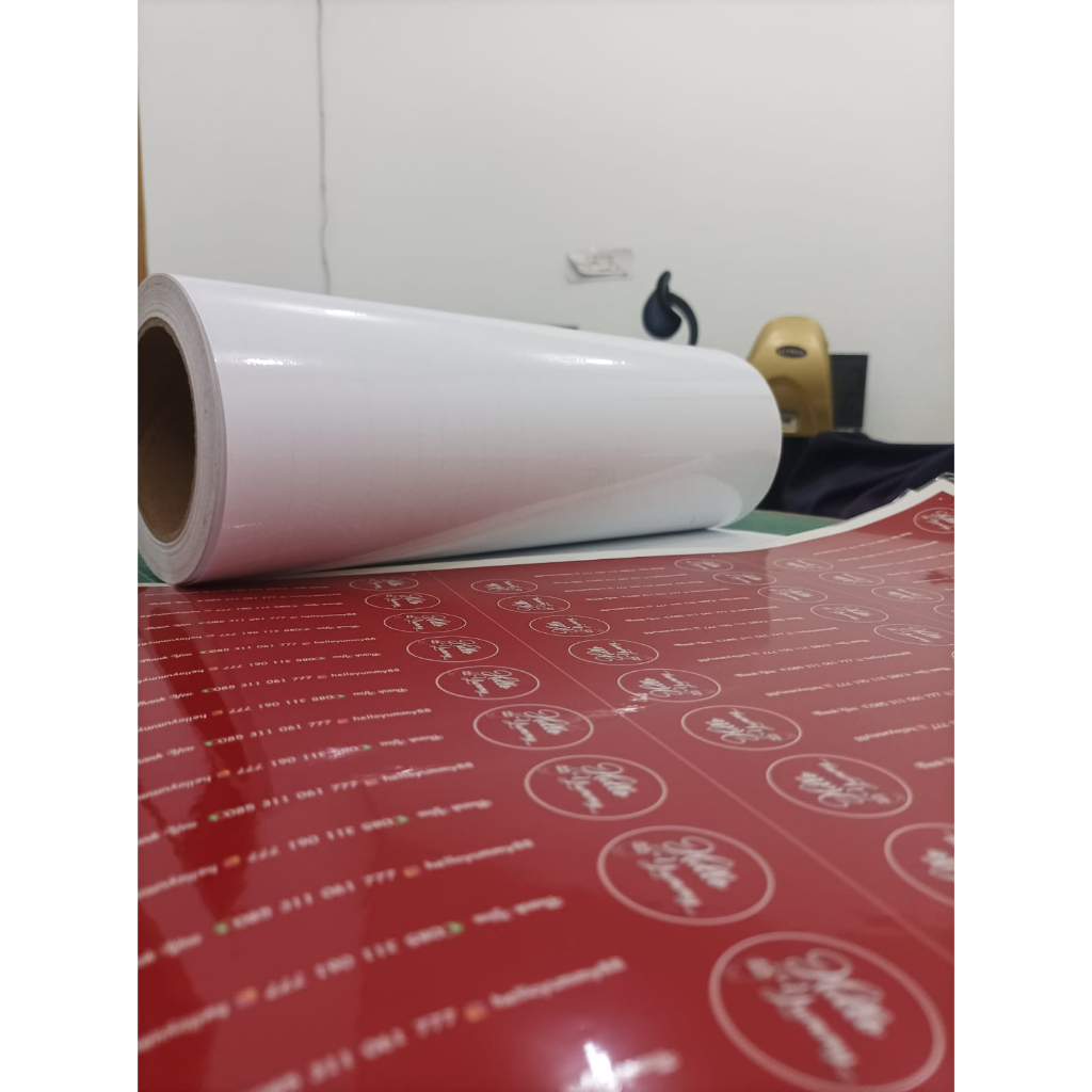 

tambahan laminasi khusus 114 pcs stiker segel