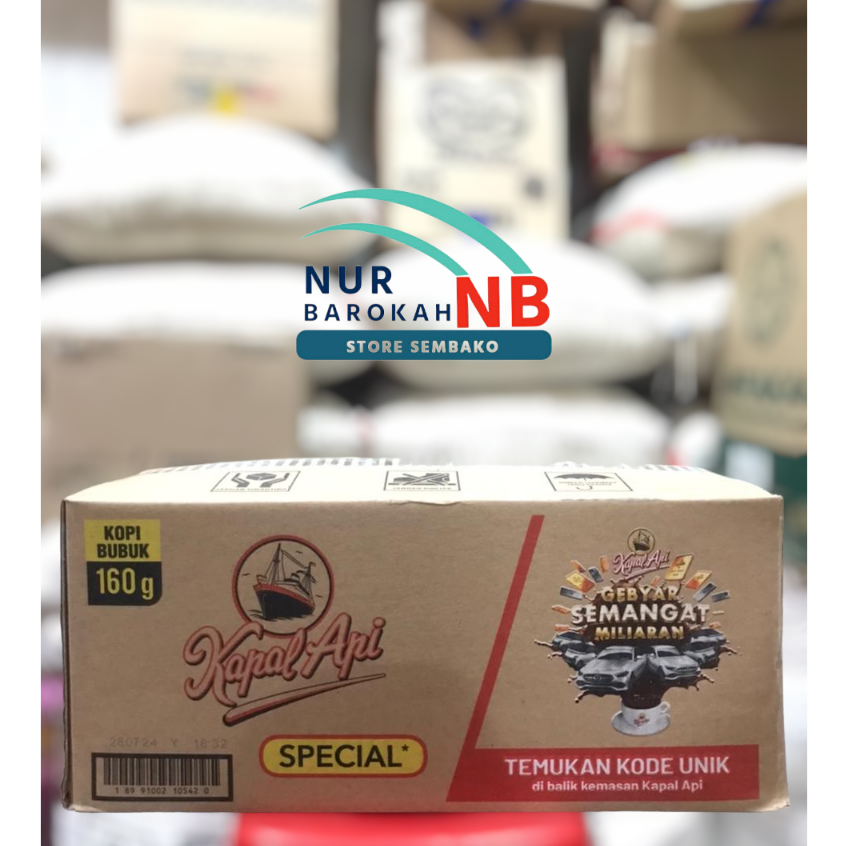 

Kopi Kapal Api Special 1 Dus (20bks x 165g)