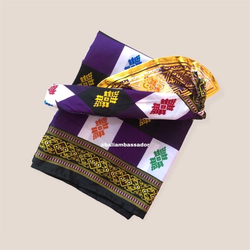 SARUNG BALI SET UDENG BALI