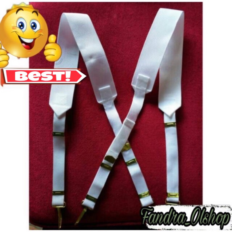 Dahrim Silang Putih Nilon Tebal Kuningan. Kualitas Terbaik 