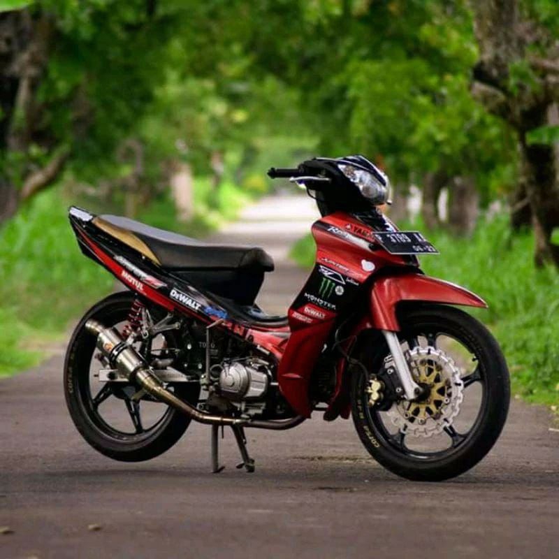 STRIPING JUPITER Z BURHAN VARIASI ll STRIPING JUPITER Z VARIASI RACING MONSTER ENERGI