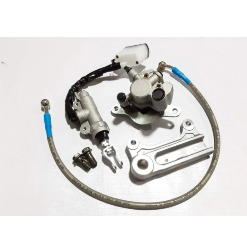 PAKET KALIPER KEPALA BABI BELAKANG KOMPLIT KAWASAKI KLX 150 ORIGINAL KLX