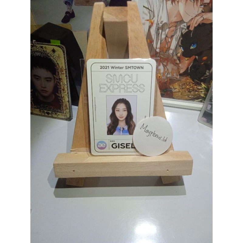 Wts pc photocard Giselle passcard winter album smcu SMtown aespa ver
