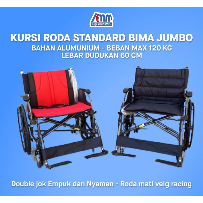 Kursi Roda Bima ( Avico ) Kursi Roda Standar Jumbo
