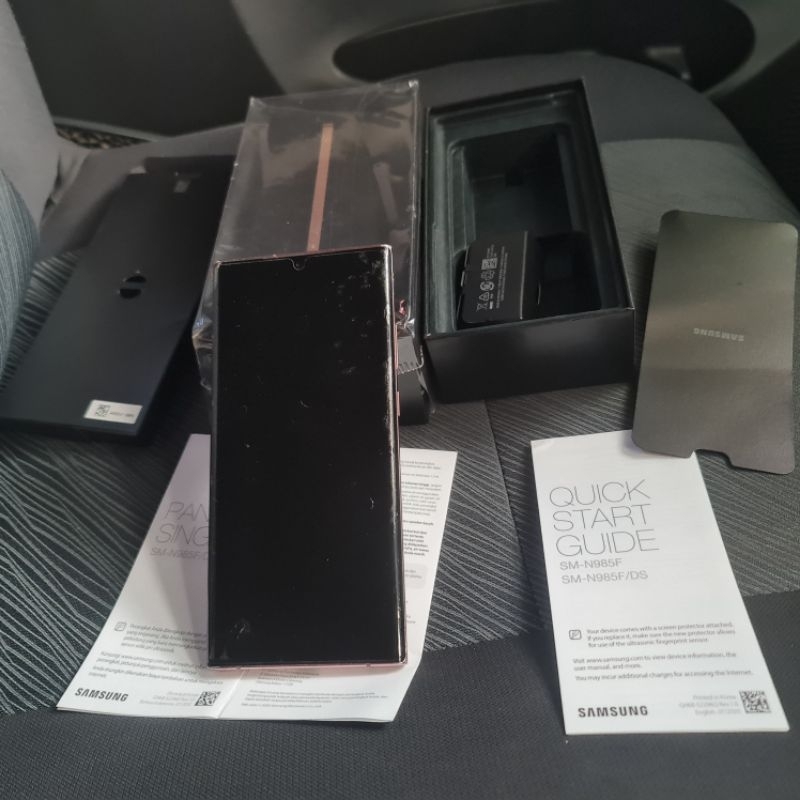 Samsung Galaxy Note 20 Ultra RAM 8 ROM 256 EX Garansi Resmi GAMING HP Second NOT 5G S21 S22 S23