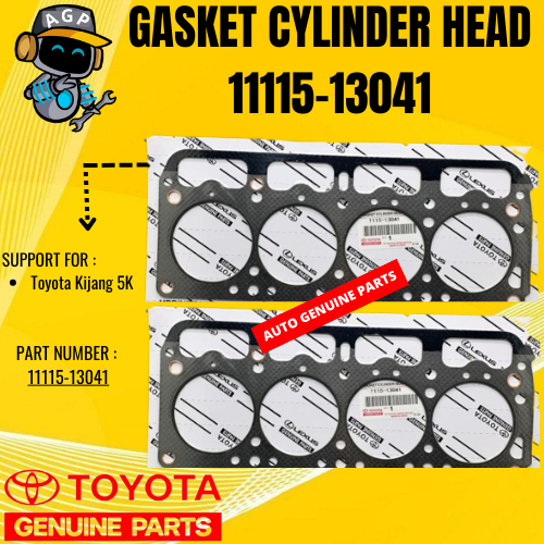 Gasket Cylinder Head Toyota Kijang 5K 11115-13041 Asli 05023