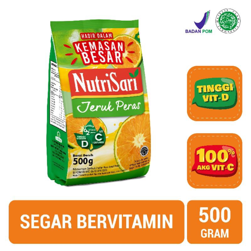 

NUTRISARI JERUK PERAS 500 GRAM REFILL