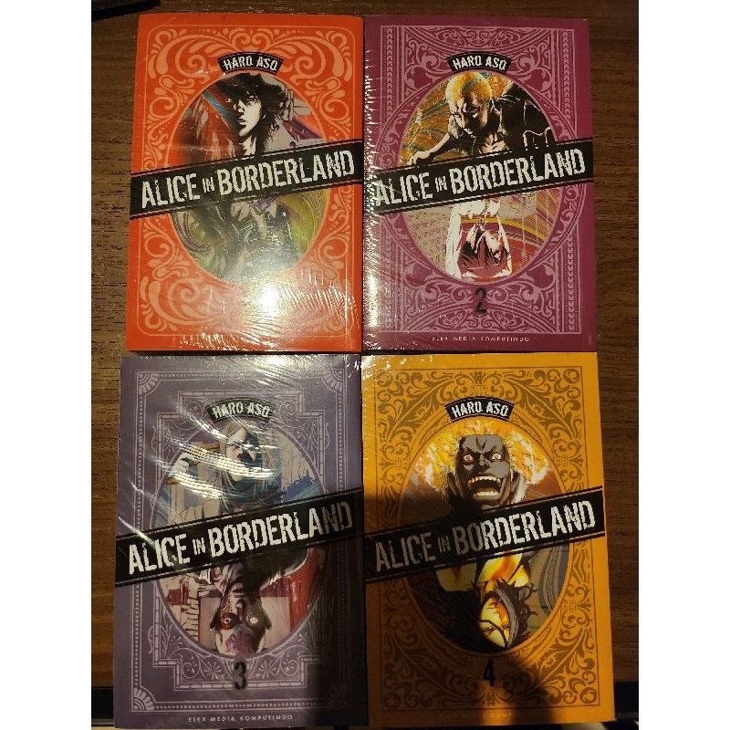 Komik Alice In Borderland Premium set vol 1-4 segel ori