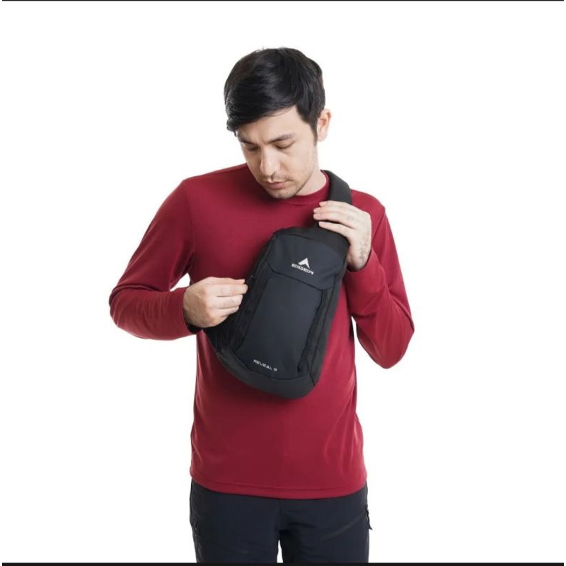 EIGER1989 Z REVEAL SLING BAG 1F ORIGINAL HITAM