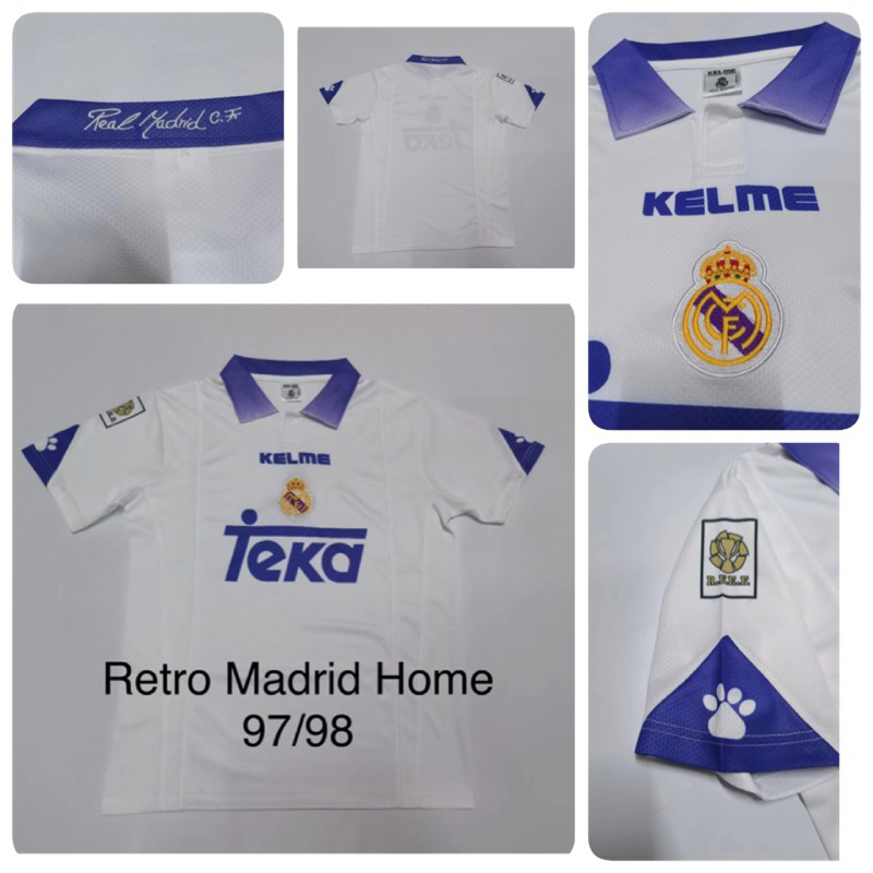 jesey Klasik Retro thn 1995 - 1999 Liga Spanyol