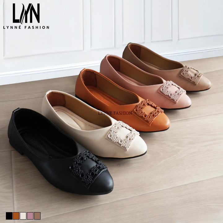 LYN Flatshoes Ivona Variasi 5 Warna