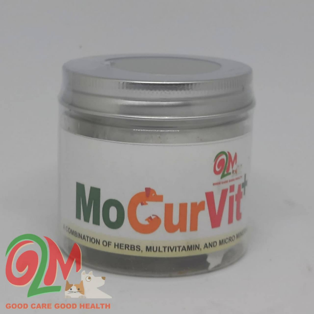 Mo Curvit Multivitamin hewan peliharaan 100 tablet