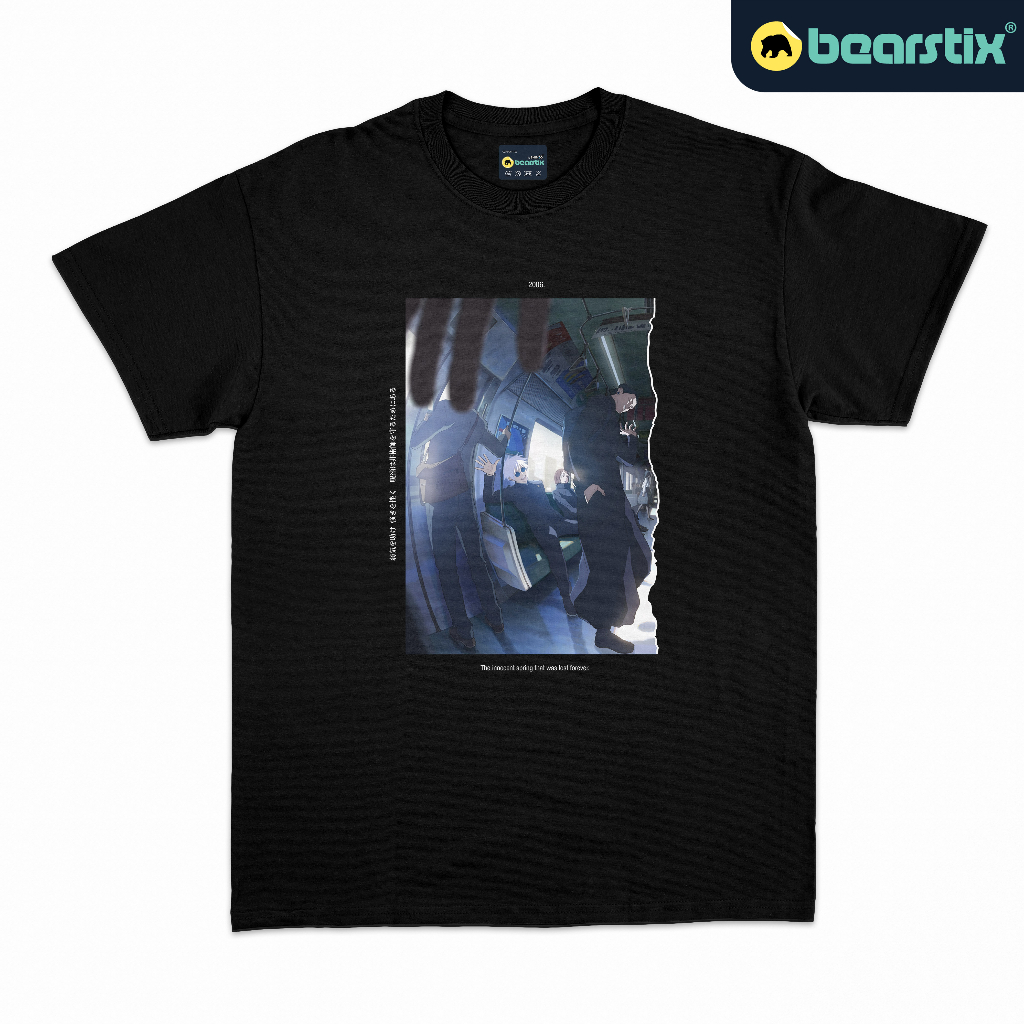 SHINZO - Tshirt Jujutsu Kaisen Shibuya Arc - Kaos Geto Suguru - Baju Uniqlo X JJK - Tshirt Anime Str