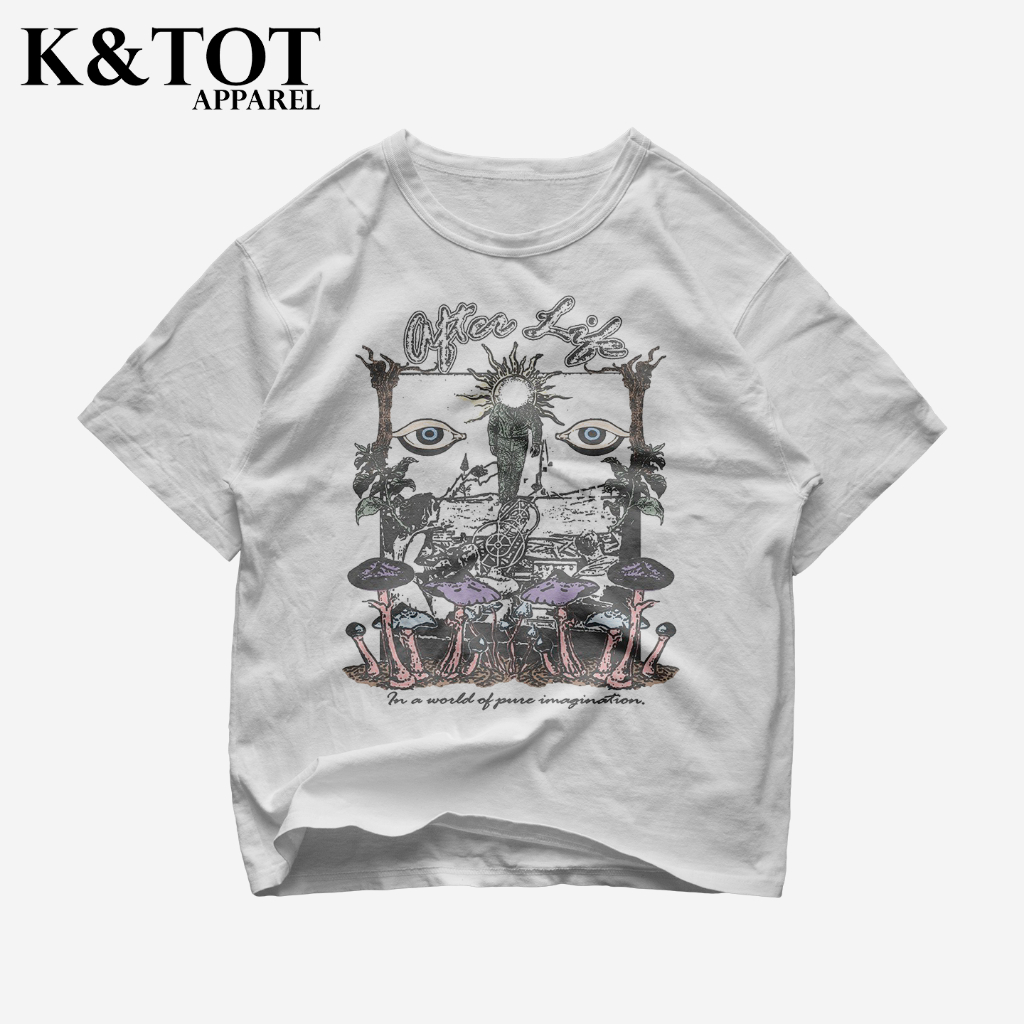 KNTOT - KAOS BAJU AFTER LIFE | TSHIRT OVERSIZE VINTAGE PUTIH BOOTLEG - PRIA WANITA DEWASA ANAK 24S