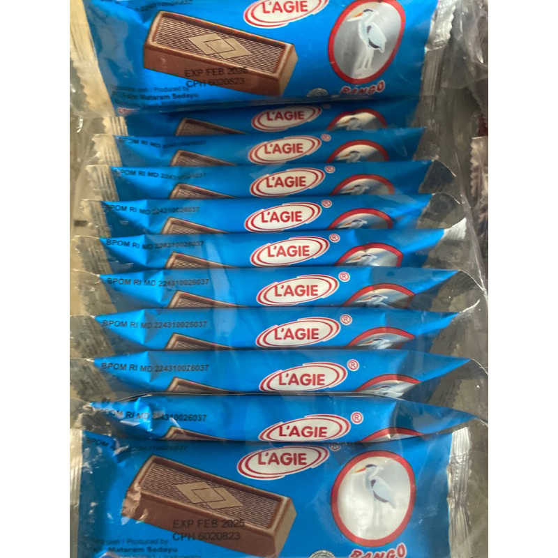

coklat Lagie Bango isi krispi 1 pack