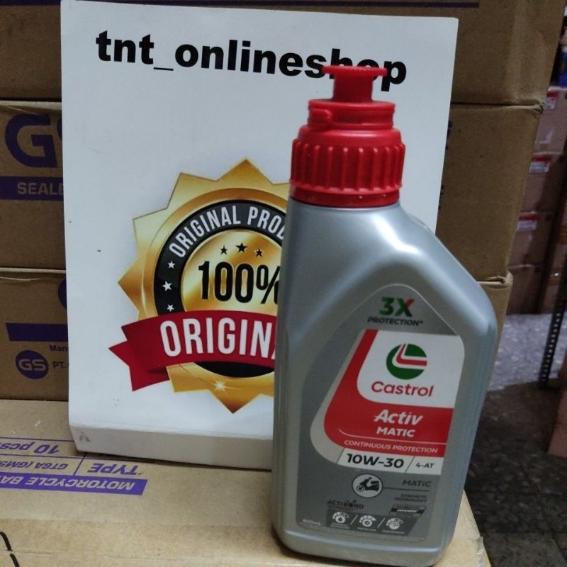 OLI CASTROL AKTIF MATIK 10W30 08 LITER