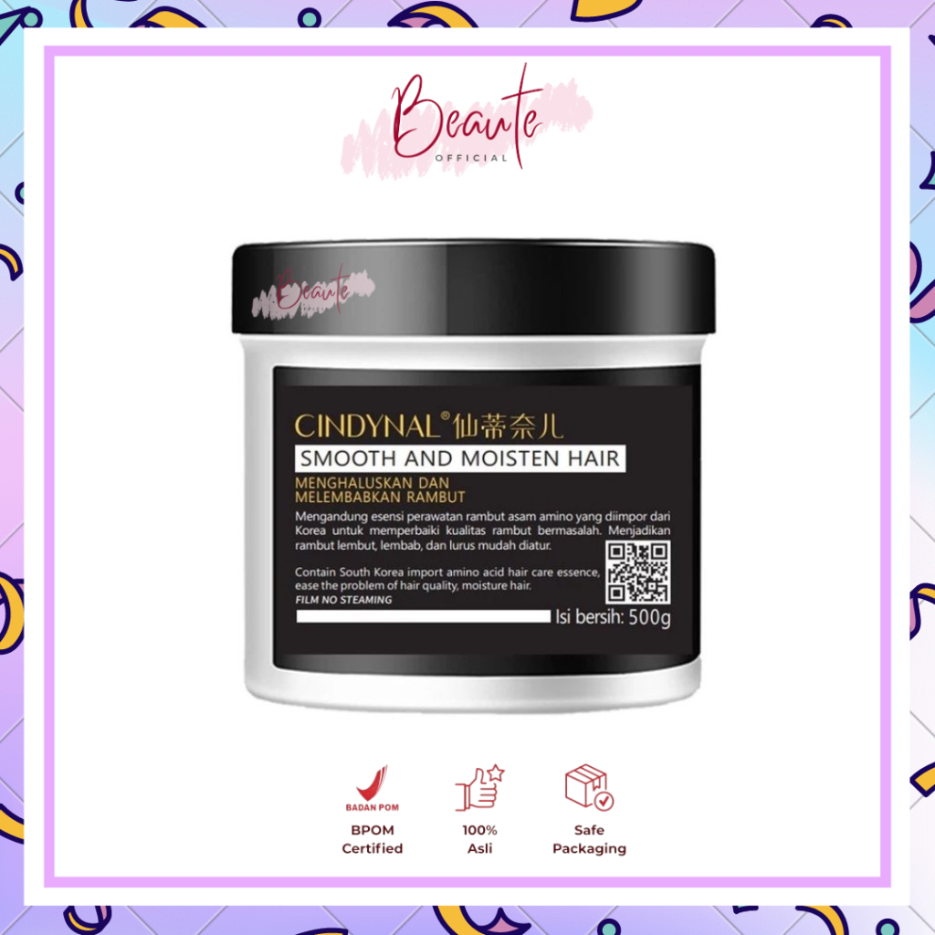 Cindynal Smooth And Moisten Hair Mask