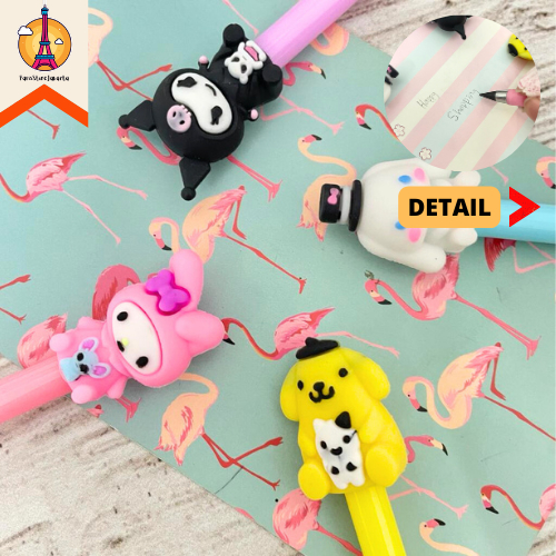 

Pensil 2B Graphite Infinite Motif Sanrio Anti Patah Unlimited Writing