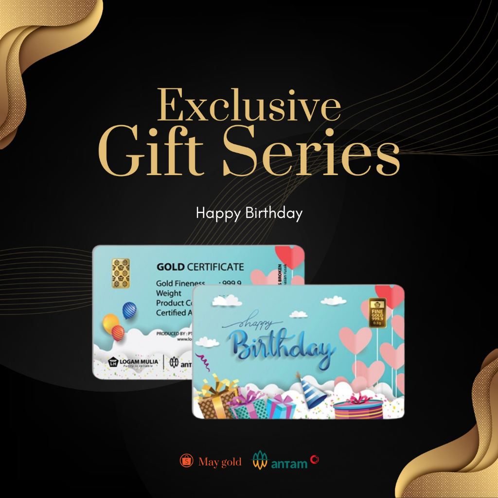 Antam Gift Series Happy Birthday