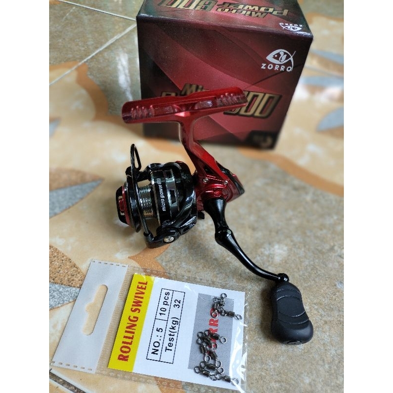 reel spining Zorro(micro power)size800/power handle