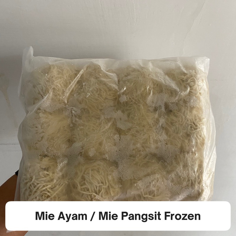 

Mie Ayam / Mie Pangsit Homemade Halal
