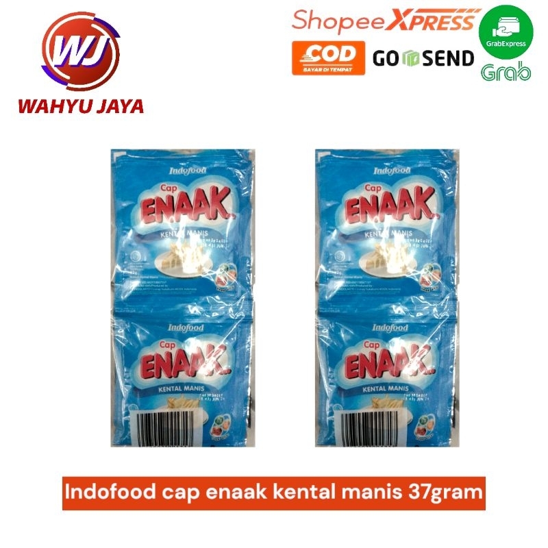 

Indofood cap enaak kental manis 37gram